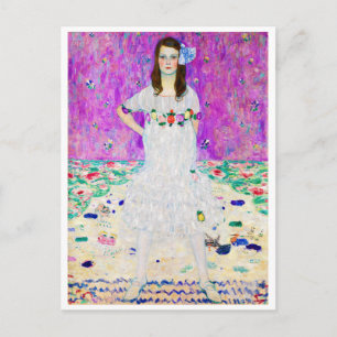 Young Girl, Gustav Klimt Postcard