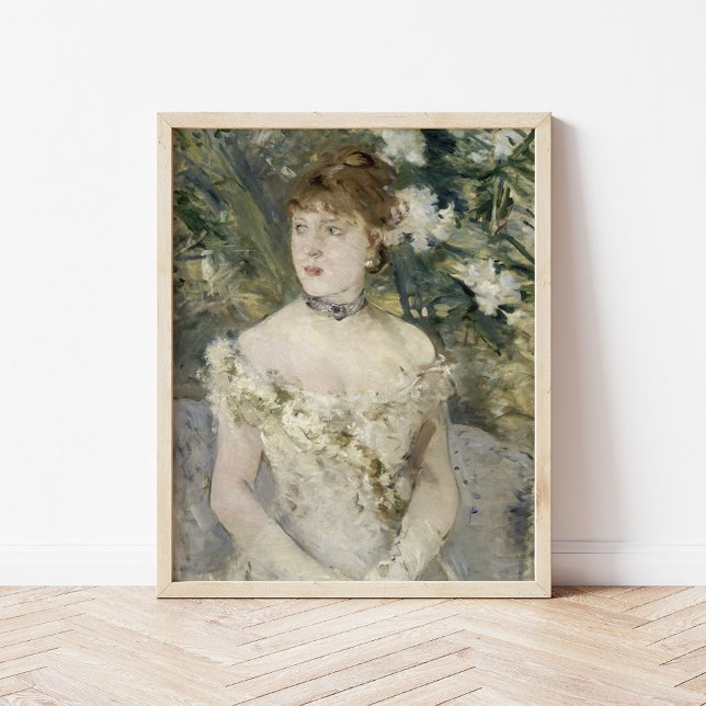 Young Girl in a Ball Gown | Berthe Morisot Poster (Creator Uploaded)