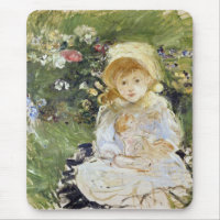 Young Girl with a Doll (by Berthe Morisot)