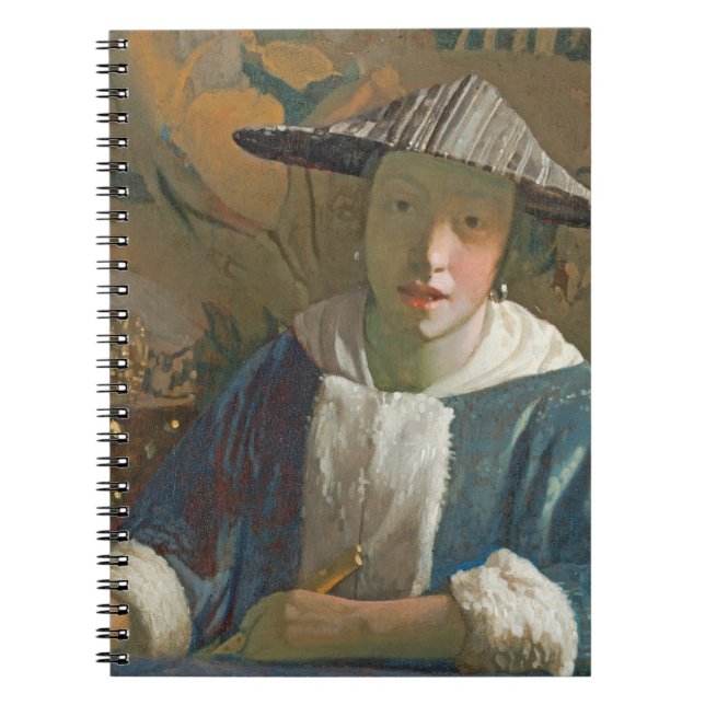 Young Girl with a Flute, c.1665-70 Notebook (Front)
