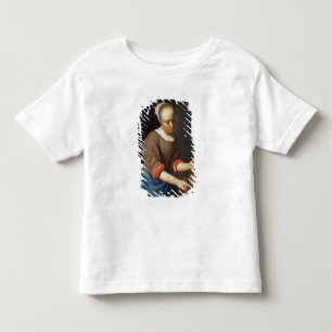 Young girl with a pestle and mortar toddler T-Shirt