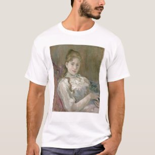 Young Girl with Cat, 1892 T-Shirt