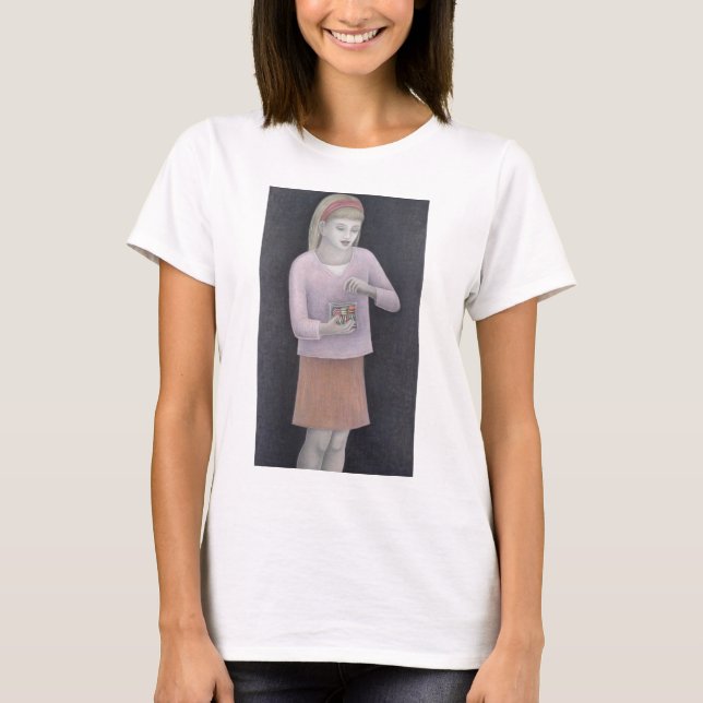 Young Girl with Sweets 2007 T-Shirt (Front)