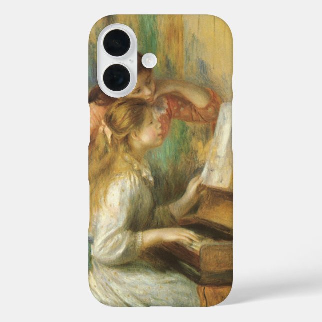 Young Girls at Piano by Pierre Renoir Case-Mate iPhone Case (Back)