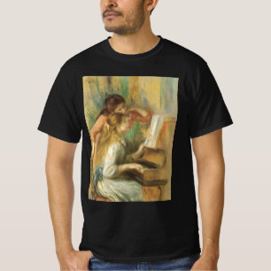 Young Girls at Piano by Pierre Renoir T-Shirt