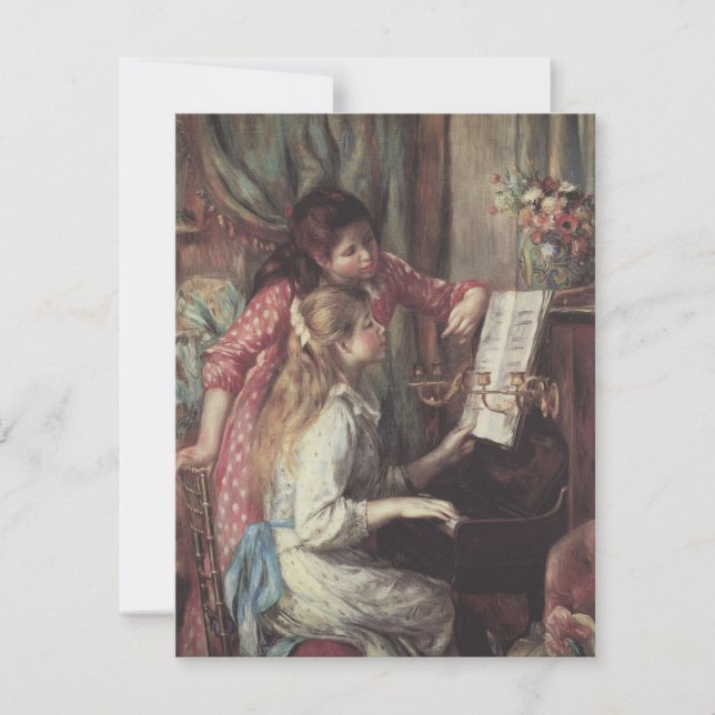 Young Girls at the Piano by Pierre Renoir (Front)