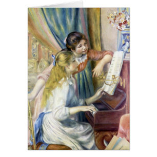 Young Girls at the Piano by Pierre Renoir