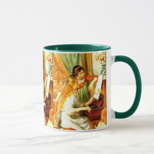 Young Girls at the Piano Mug