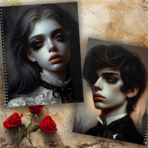 Young Gothic Couple Planner