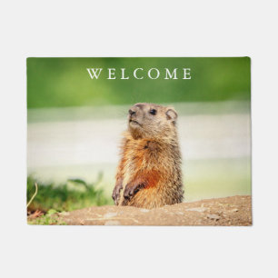 Young Groundhog Doormat