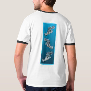 Young Grouper - Design gradient blue background T-Shirt