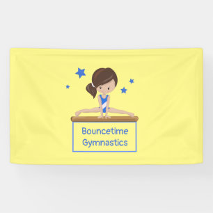 Young Gymnast Academy School Class Custom   Banner