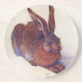 Young Hare by Albrecht Durer, Renaissance Fine Art Coaster