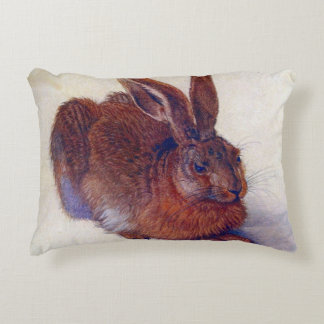 Young Hare by Albrecht Durer, Renaissance Fine Art Decorative Cushion