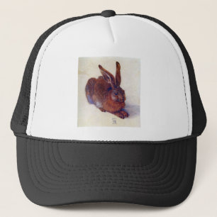 Young Hare by Albrecht Durer, Renaissance Fine Art Trucker Hat