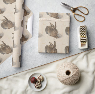 Young Hare by Albrecht Durer, Renaissance Fine Art Wrapping Paper