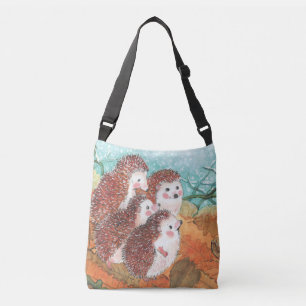 Young Hedgehogs Crossbody Bag