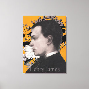 Young Henry James Canvas Print