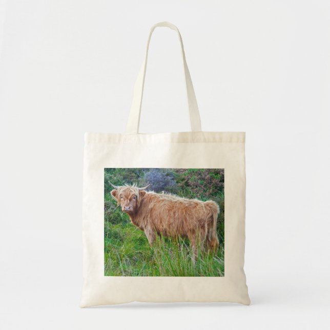 Young Highland Cow Bag (Front)