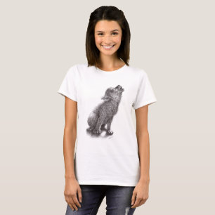 Young Howling Wolf T-Shirt