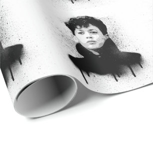 Young Kamala Harris Graffiti Art Wrapping Paper