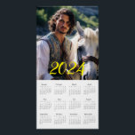 Young Knights. Calendar 2024.  Poster<br><div class="desc">Young Knights. Calendar 2024
Calendar for romantic ladies</div>