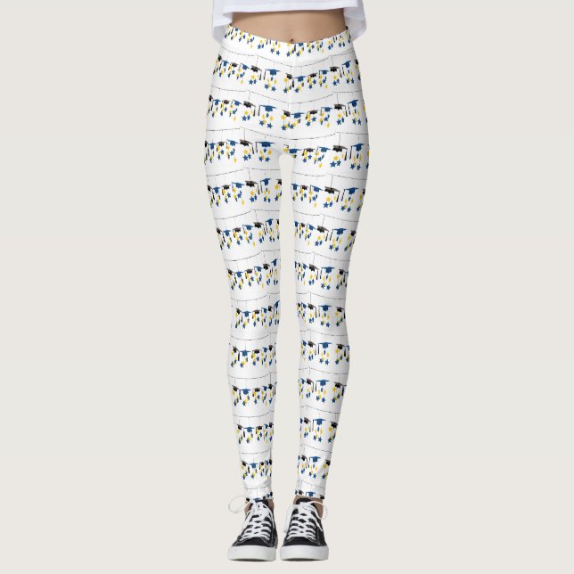 YOUNG LADY'S COOL GRADUATION LEGGINGS (Front)
