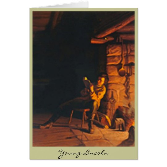 Young Lincoln Card