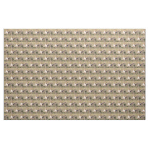 Young lion fabric