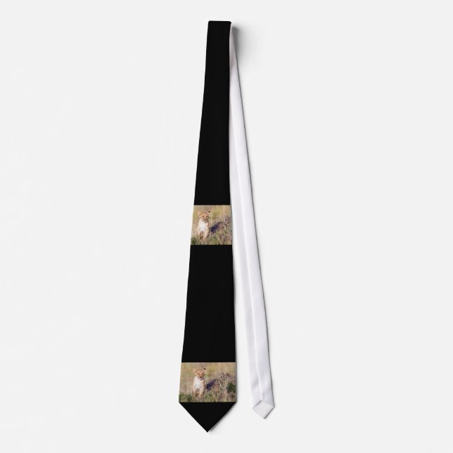 Young lion tie (Front)
