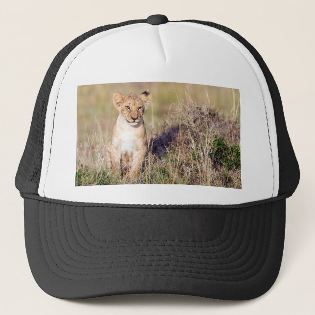 Young lion trucker hat (Front)