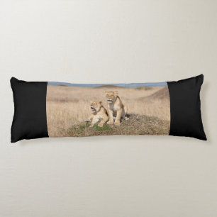 Young lions body cushion