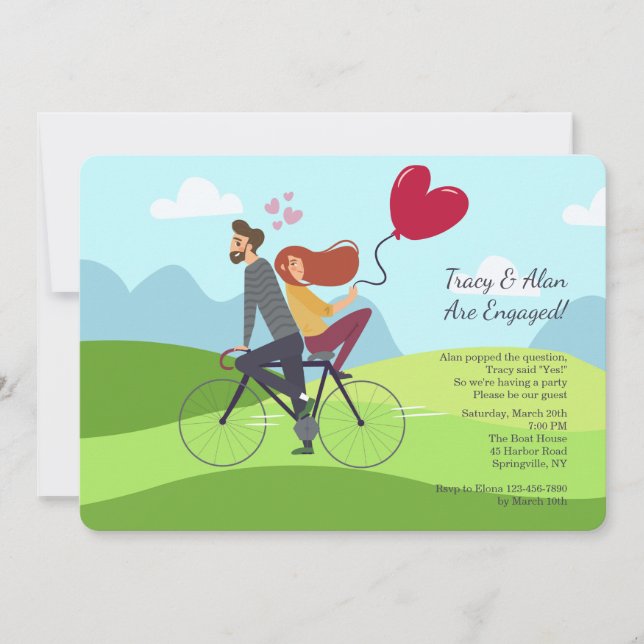 Young Love Invitation (Front)