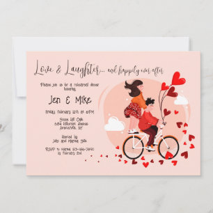 Young Love Rehearsal Dinner Party Invitation