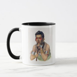 Young Ma-Has-Ka, Chief of the Iowas Mug