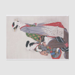 Young Maidens by Yamaguchi Soken Tissue Paper