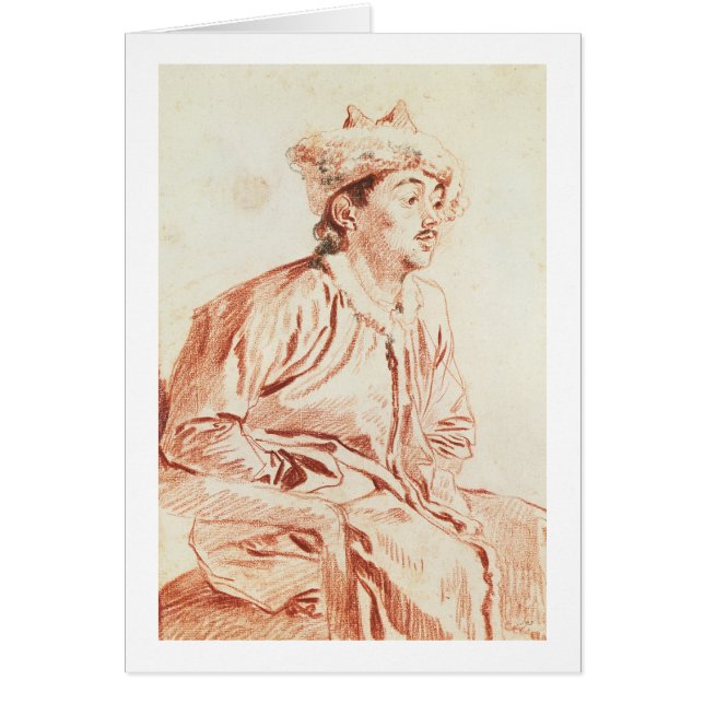 Young Man in Oriental Costume (drawing) (Front)