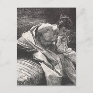 Young Man Postcard