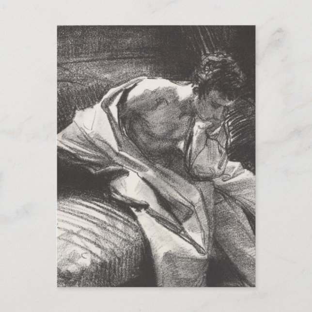 Young Man Postcard (Front)