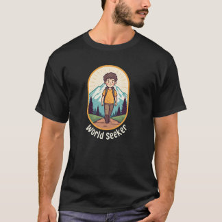 Young man world seeker T-Shirt