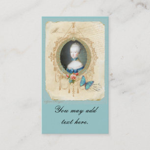 Young Marie Antoinette Business Cards