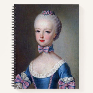 Young Marie Antoinette Notebook