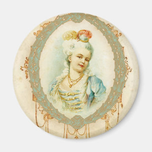 Young Marie Antoinette Portrait Magnet