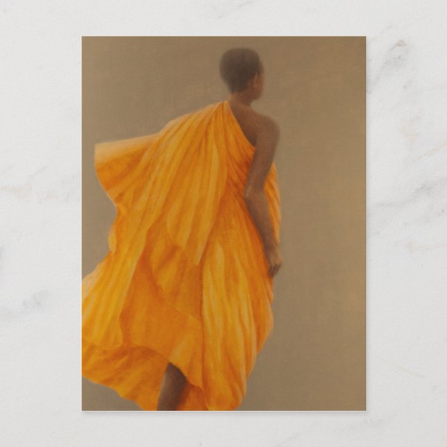 Young Monk Sri Lanka 2010 Postcard (Front)