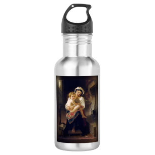 Young Mother Gazing At Her Child 532 Ml Water Bottle
