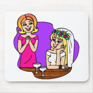 Young Mother of the Bride Mouse Mat