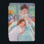 Young Mother Sewing, Mary Cassatt iPad Mini Cover<br><div class="desc">Mary Stevenson Cassatt (May 22, 1844 – June 14, 1926) was an American painter and printmaker. She was born in Allegheny City, Pennsylvania (now part of Pittsburgh's North Side), but lived much of her adult life in France, where she first befriended Edgar Degas and later exhibited among the Impressionists. Cassatt...</div>
