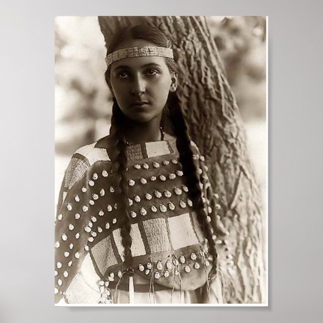 Young-Native-American-Girl Poster (Front)