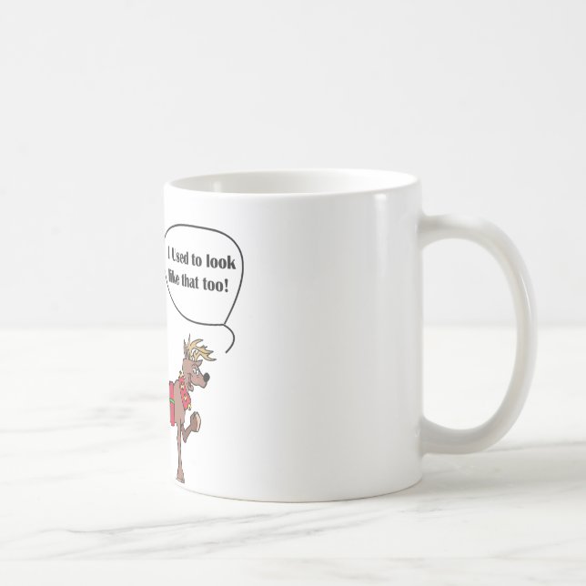 Young & Old Deer Coffee Mug (Right)