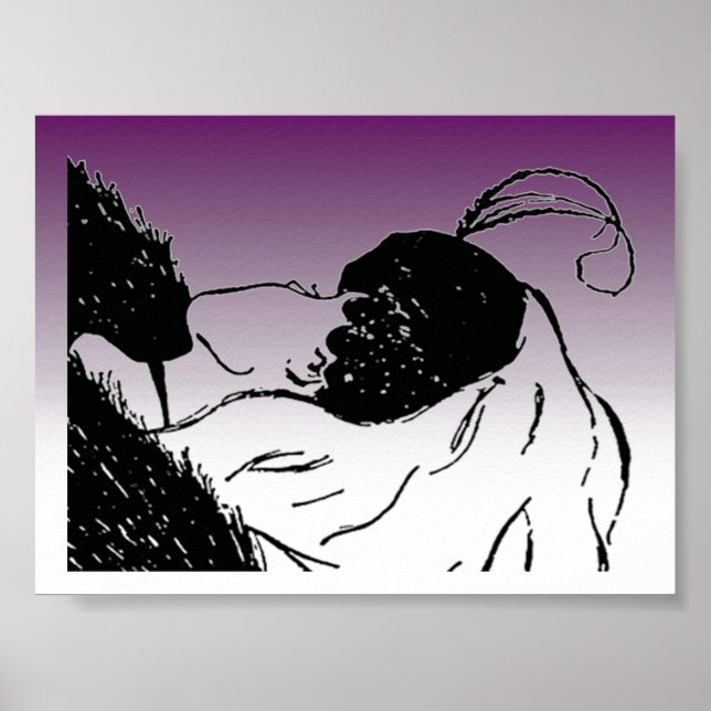 Young or Old Woman Illusion Poster (Front)